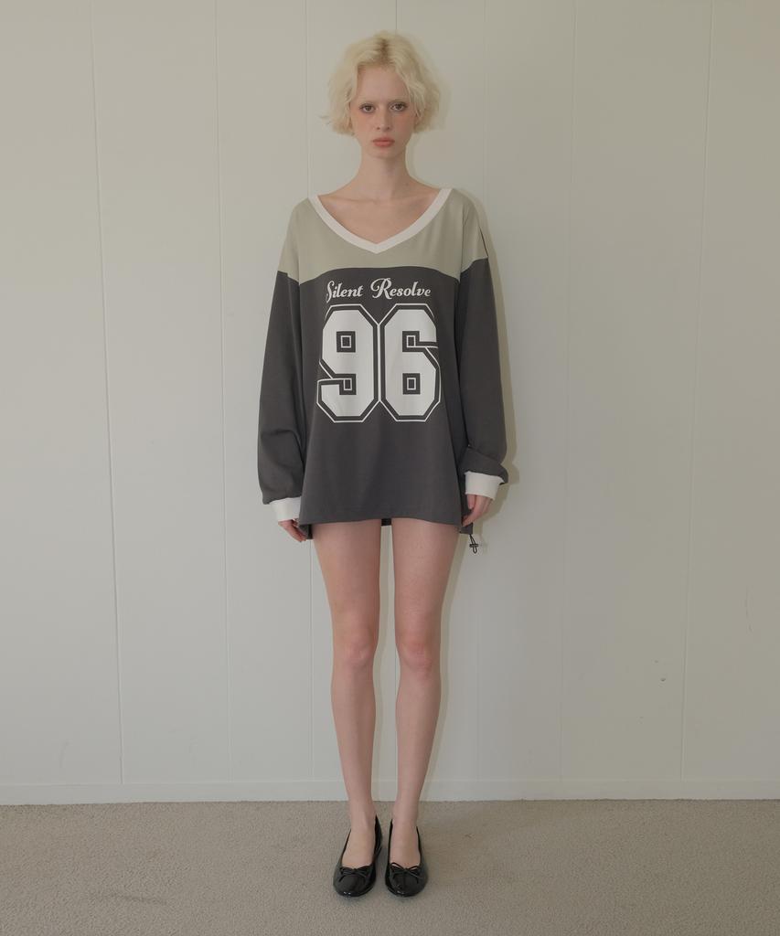 Kyuliti C Numbering T-Shirt_Grey