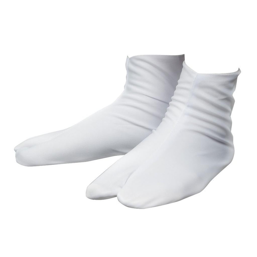 Stretchy White Tabi for [KYOETSU] Men's Socks, 5-piece Tabi, Men, 21.5cm-28.0cm (23.5-24.5cm)