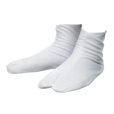 Stretchy White Tabi for [KYOETSU] Men's Socks, 5-piece Tabi, Men, 21.5cm-28.0cm (23.5-24.5cm)