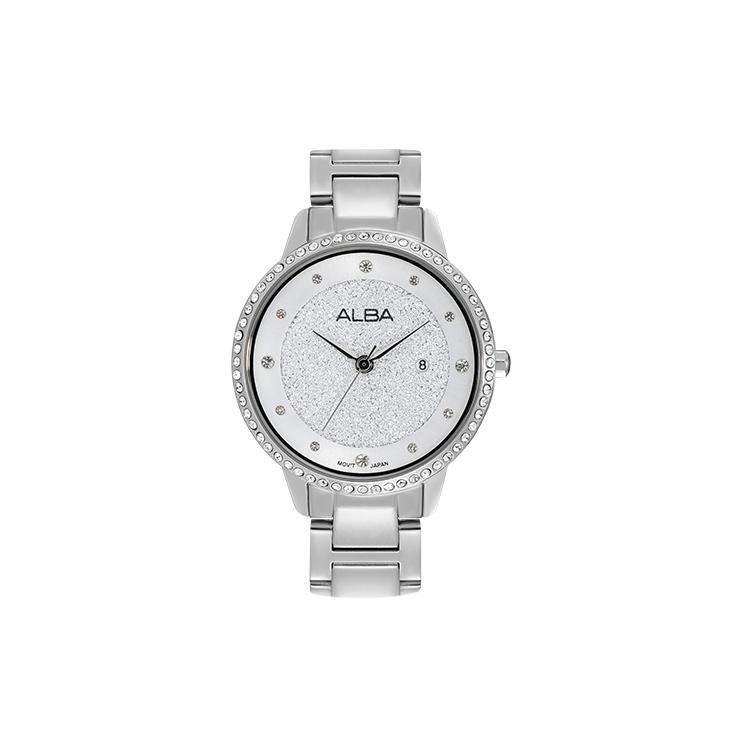 SEIKO ALBA Quartz Movement Stainless Steel Strap Watch Women s Watch Silver Dial AH7W31X1