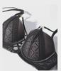 Sexy Lace Push-Up Bra Set with Strap Design for Enhanced Look