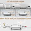 600L/1000L Home Kitchen Drink Gerade UF-Filter Ultrafiltrations-Wasserreiniger 304 Edelstahl-Wasserfilter