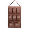 Hotel Cleaning Cart 8-Pocket Organizer Bag with Hooks