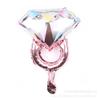 Colorful Mini Diamond Ring Balloon for Weddings & Kids' Toys