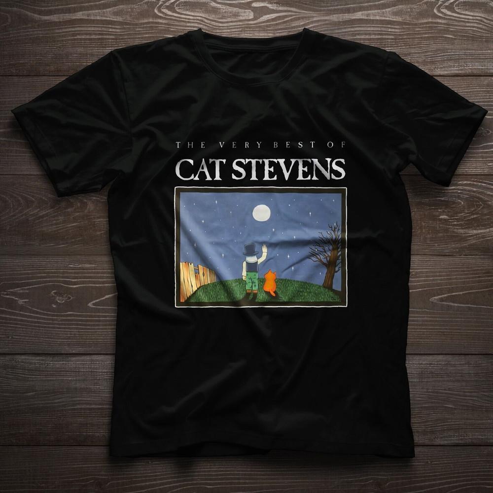 Cat Stevens - The Very Best of Cat Stevens 1989 Unisex T-Shirt XL