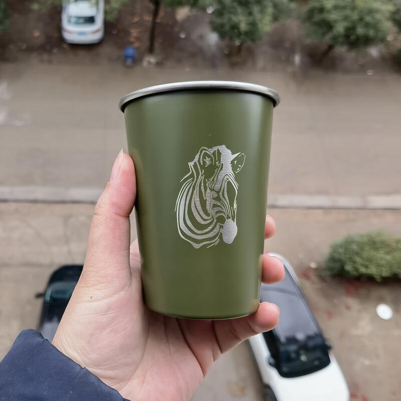 Shangqi 304 Stainless Steel Outdoor Drinking Mug