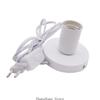 E27 Lamp Socket With 1.8m Cable And Push Button Switches Metal Table Lamp Holder For Home Office Lighting Fixtures 3XUF