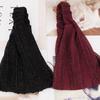 Solid Color Mesh Headwear Headdress Wide Edge Headband Female Hair Hoop Korean Style Hair Band
