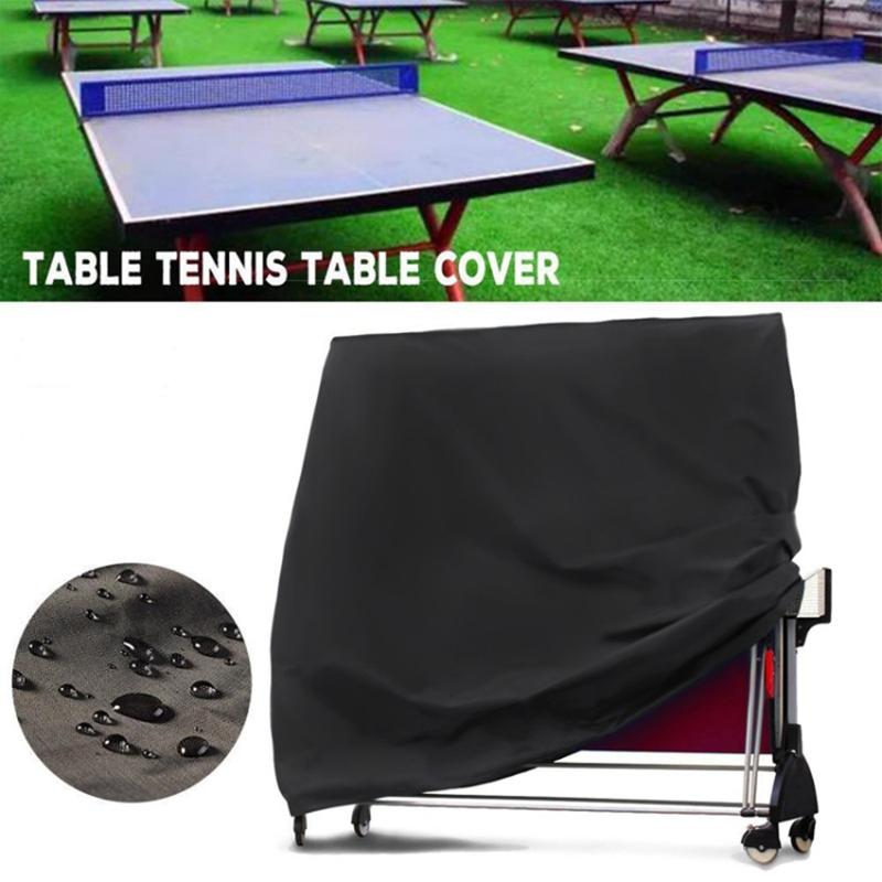 Outdoor Waterproof Polyester Table Tennis Table Protective Sleeve Dust Cover