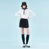 MARTINE GOLF H-Line Wrap Skirt_Black
