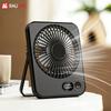 Tragbarer Schreibtischventilator Mini-USB-Ventilator Wiederaufladbarer Tragbarer Tischventilator Faltbarer Studenten-Persönlicher Ventilator Leise 5 Geschwindigkeiten Wandmontierter Ventilator