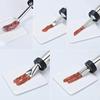304 Stainless Steel Jerky Gun Handmade Sausage Maker Portable Sausage Stuffer Manual Operation Meat Pusher Kit