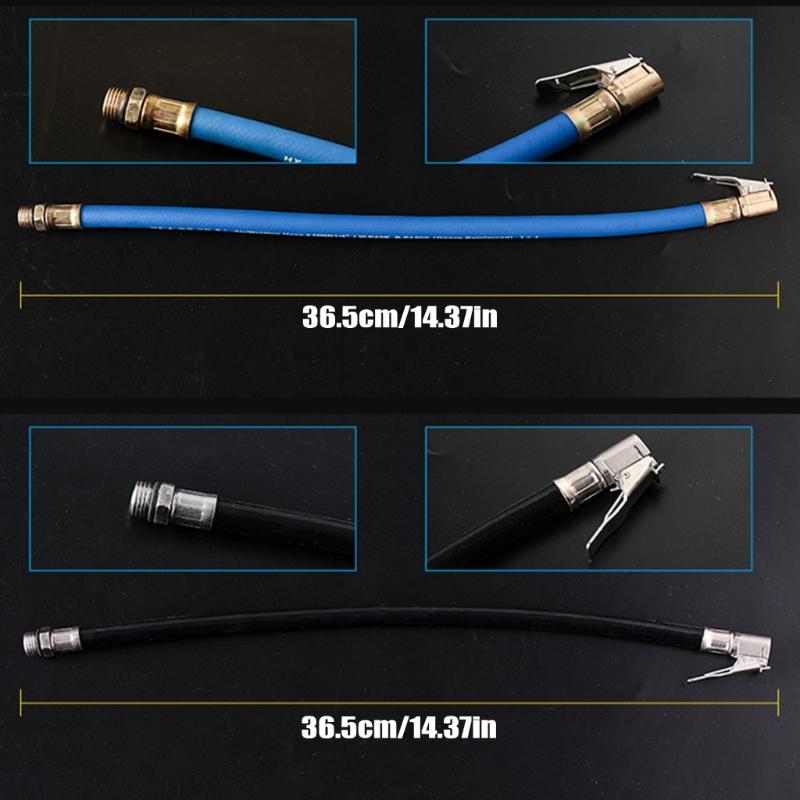 Pressure Tire Gauges Extension Hose 12.5mm Diameter Inflator Extension Tube for Accurate Inflation & Pressure Checks