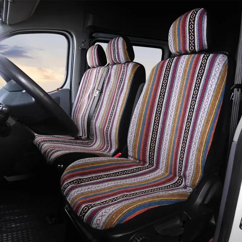 1 + 2 Seater Covers Truck Seat Covers Universal Truck Seat Covers Fit for Truck Lorry /Van /Suv Car Accessories