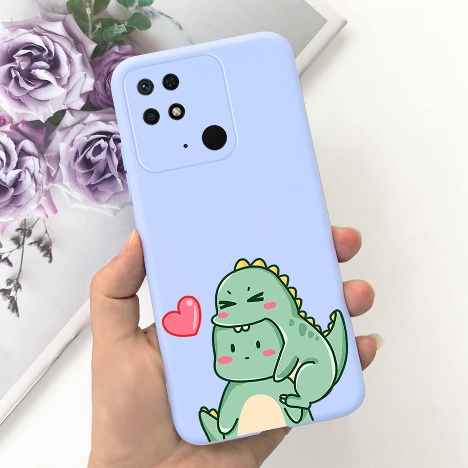For Redmi 10C Case For Xiaomi Redmi 10 Power Cover Fashion Flower Slim Soft Silicone Phone Cases For Xiaomi Redmi 10C 10 C Funda