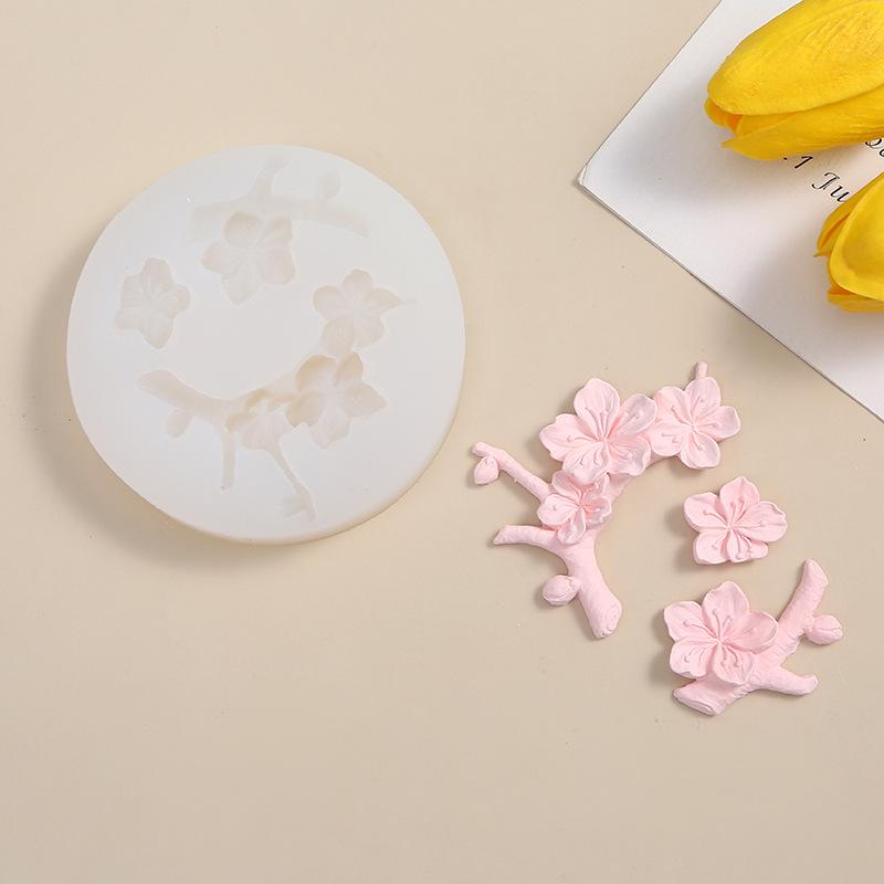 Peach Blossom Silicone Mold for DIY Crafts and Baking