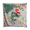 NINA SOLOR Silk-Wool Square Scarf