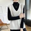 Women's Cashmere Vest Qinghe Cashmere 30% Cashmere 70% Wool Autumn and Winter Cashmere Vest Soft and Warm