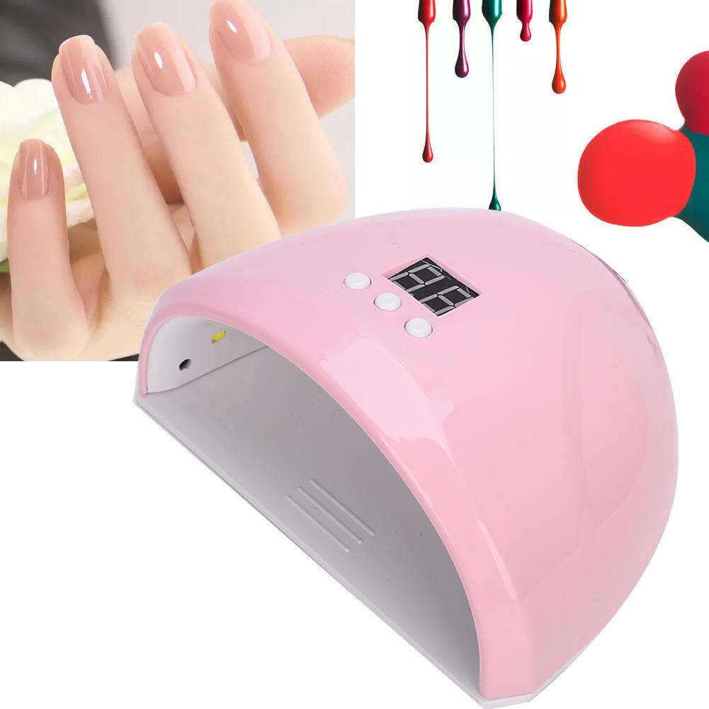 36W Nail Gel Curing Light 12 Light Chips Smart Sensor Nail Polish Drying Light