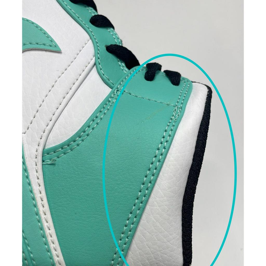 Pre-owned Jordan Air Jordan 1 mid island green 554724-132-P26085462367615