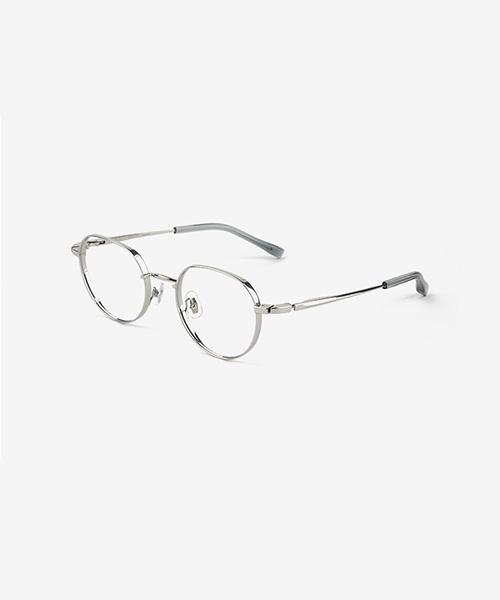 Techeuoaiweeo Yuto Eyeglass Frames C4 Shinysilver