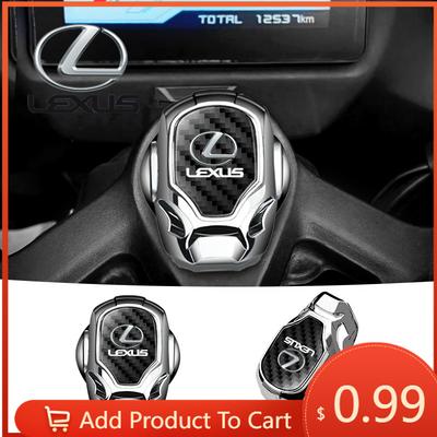 Interior Stickers One-key Start Cover Car Engine Start-stop Button Cover Car Decoration For EX300H RX450H IS300H ES300H NX