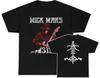 Men's and Women's T-shirts Mick Mars 1313 With Logo On Back Unisex Black Shirt S-3XL QW3487