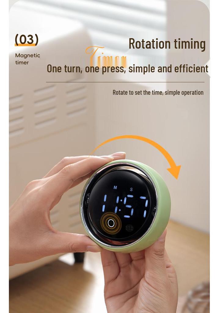 Intelligenter Sprach-Küchenwecker & Countdown-Alarm für Schülerdisziplin