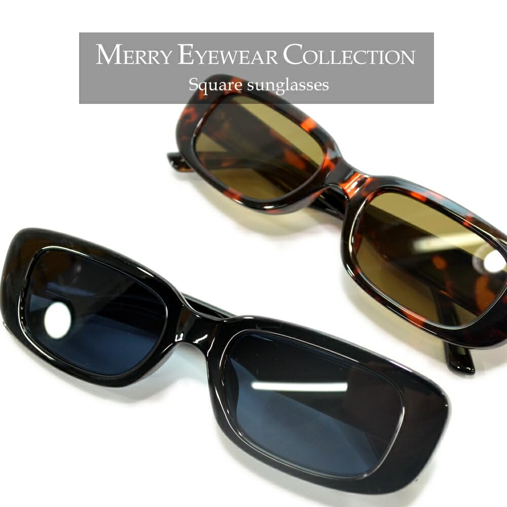 Sunglasses for Men and UV Fashion Square Tinted Lenses [MERRY PLEASURE] Women, Protection, Glasses, Shape,