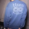 New Vans Sweatshirt Men's Dark Blue VN000P38DKM