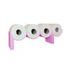Yousheng Poop Toilet Paper Holder Decorative Toilet Paper Dispenser Toilet Roll Holder Holds 4 Rolls for Bathroom Decor Housewarming Gift