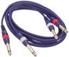 TRUE DYNA 2m Audio Line Cable x x TD-20PP (Phone 2/Phone 2)