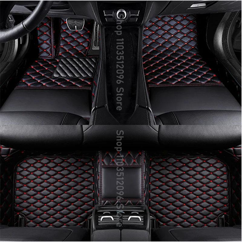 Custom High Quality Car Floor Mat for Toyota Highlander 5 Seat Hybrid 2025-2025 Vios  Anti Dirty Durabler Leather Carpet