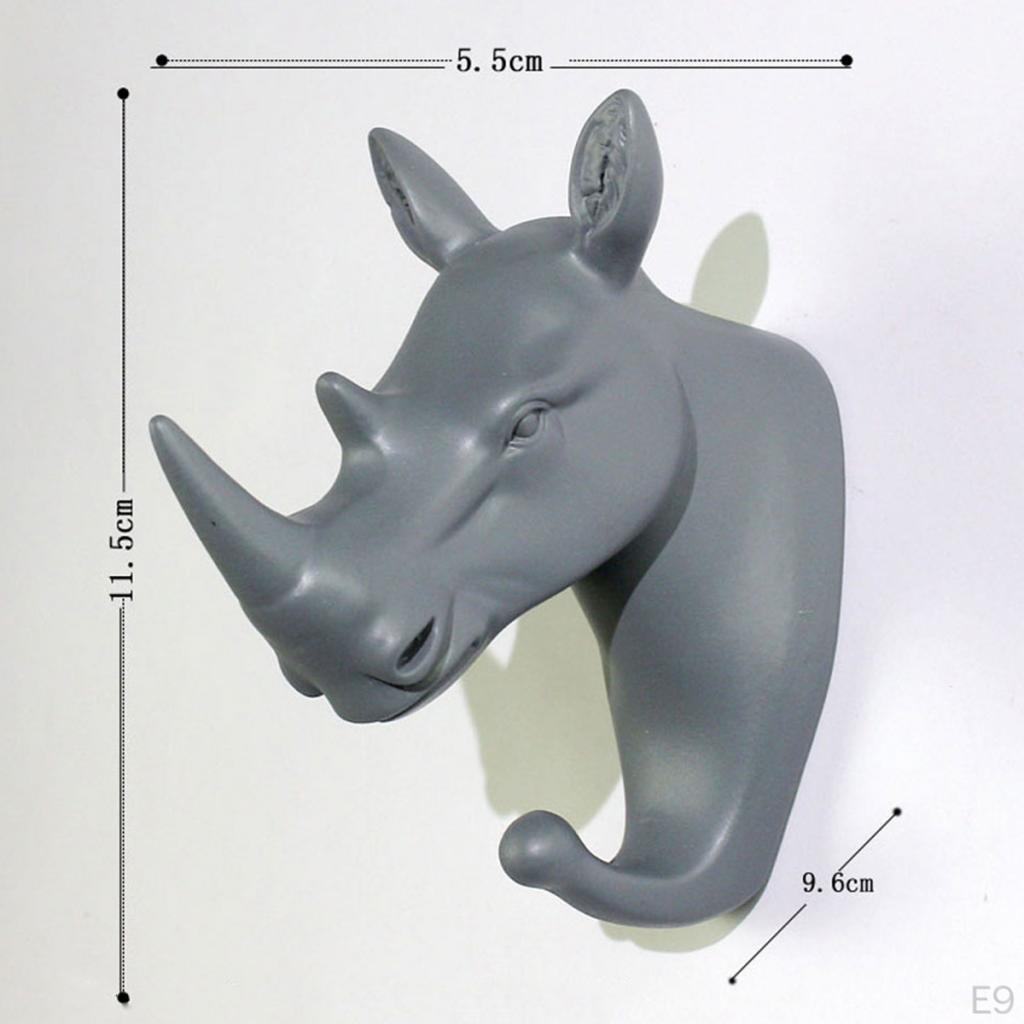 animal pattern the wall Hooks Coat Decoration for Living Room Bedroom kids