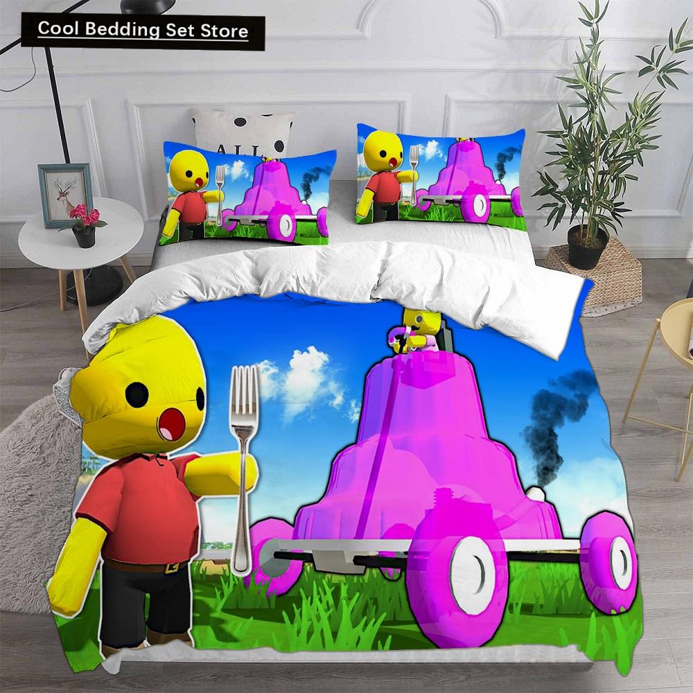 3D Print  Wobbly Life Single Twin Full Queen King Size Quilt Anime Bed Cover Pillow Case 2-3 Pieces Duvet Cover Bedding Sets