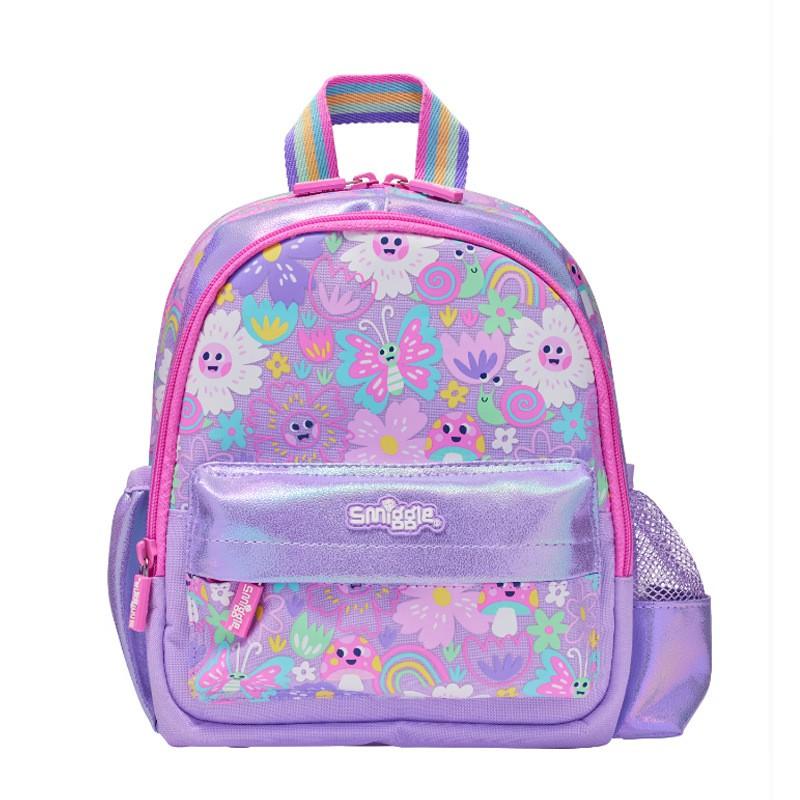 Smiggle Mini-Rucksack für Kleinkinder Mädchen Leichter Cartoon-Schulranzen Mit Gepolsterten Trägern