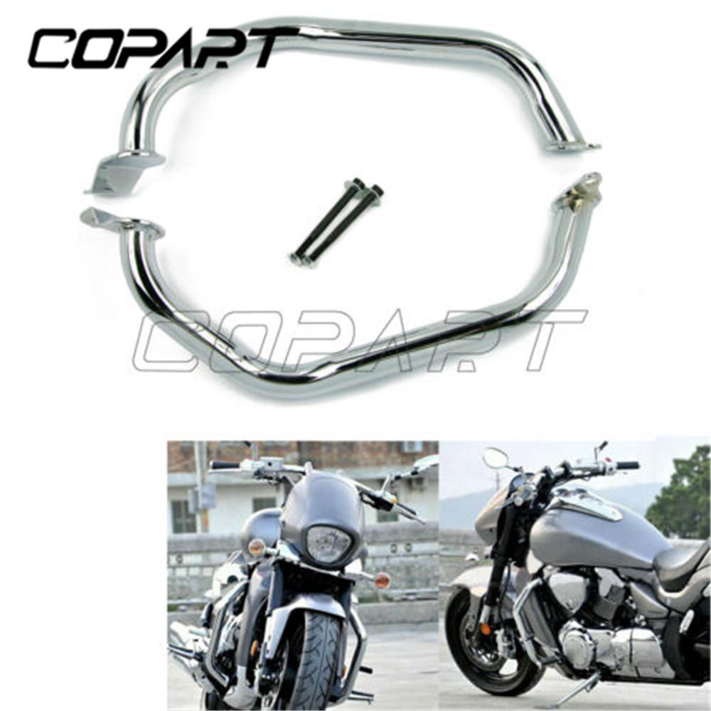 

Для SUZUKI BOULEVARD Intruder M800R M109R VZR1800 2006-2025 мотоциклетные дуги безопасности защита двигателя бампер протектор каркаса для трюков