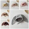 Cappello Sottile con Orecchie da Coniglietto per Bambino Antivento Cappellini per Neonato Adorabili Berretti per Bambino Primavera Estate