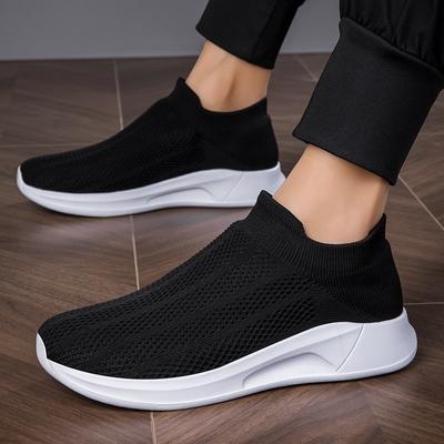 Herren Laufschuhe Ultraleicht Atmungsaktiv Walking Schuhe Rutschfest Lässige Sneaker Mesh Damen Slipper Freizeitschuhe