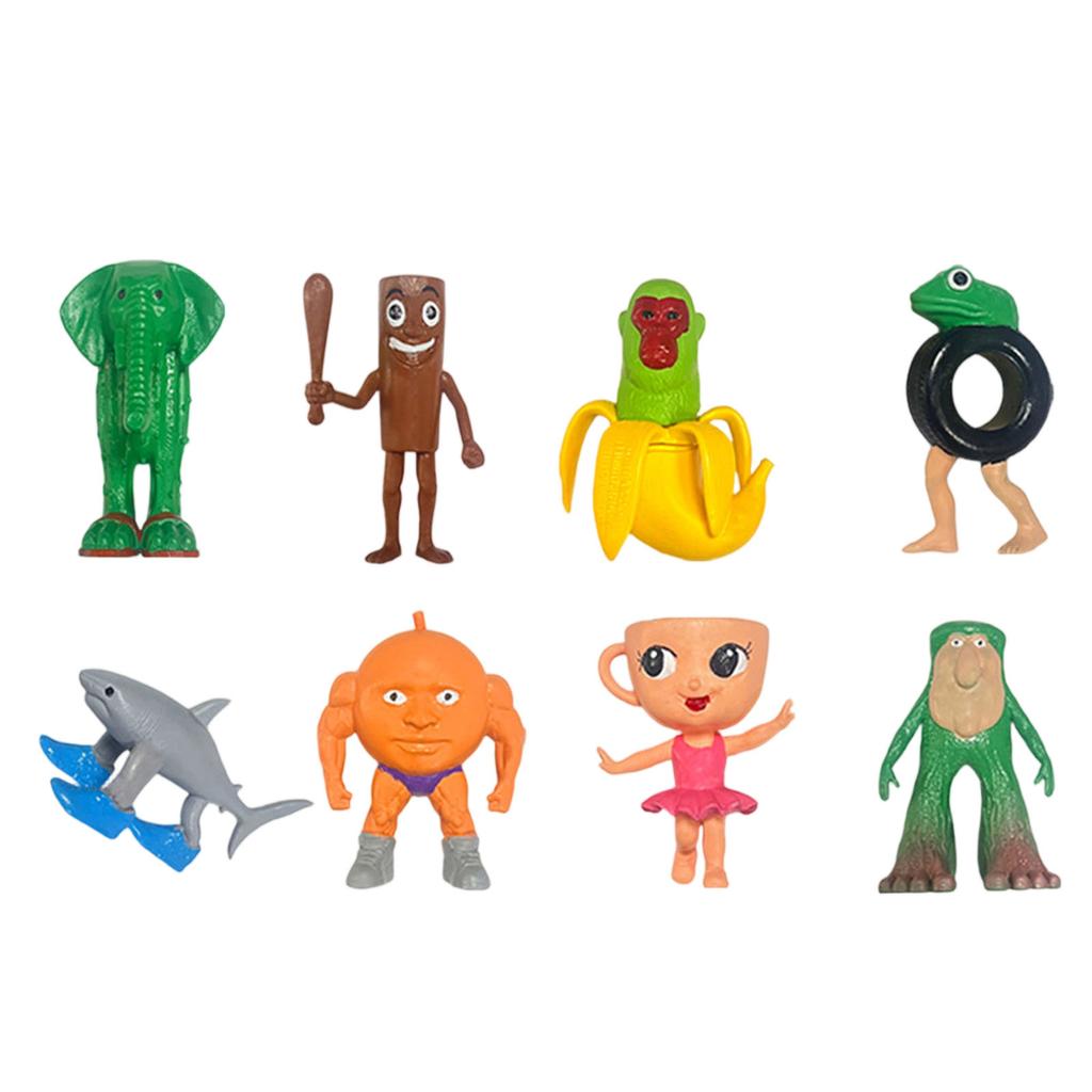 Small Dolls Kit Ornaments Model Doll ABS Decoration Children's Toy Gift