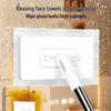 Mini Fauler Freihand-Pressmopp mit Ein-Knopf-Zerlegung und Clip für Feuchttücher