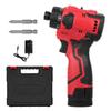 16.8V Cordless Drill and Impact Driver Set Lithium Screwdriver  Adjustable 2 Speed Control Modes Multifunctional