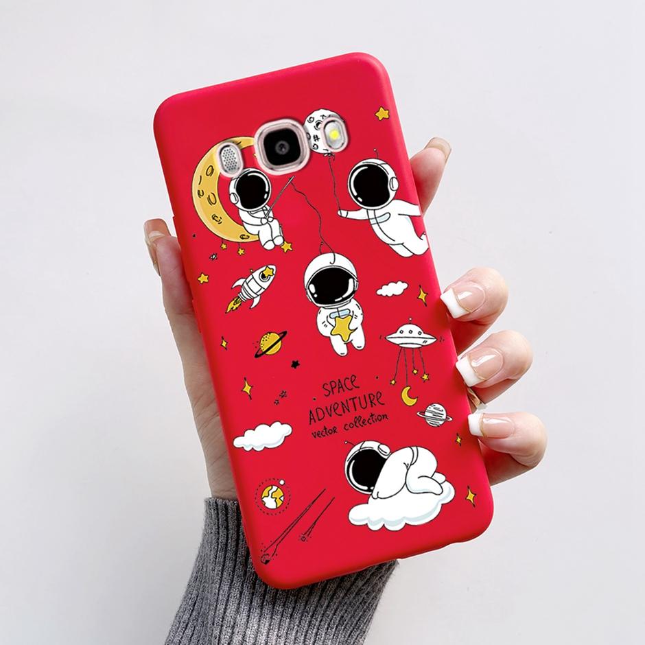 For Samsung Galaxy J7 2016 Novel Style Painting Back Cover Coque For Samsung Galaxy J7 2016 Cute CartoonThick Fashionable Shells