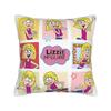 Lizzies Cartoon McGuires Square Pillow Case  Cushion Cover Custom Zippered Decorative Pillowcase for Car 45x45cm