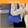 Elegante Bolso de Hombro Urbano de Nailon, Bandolera Compacta de Moda con Cierre de Cremallera