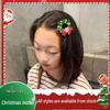 Children's Santa Claus Cartoon Hair Clips: Christmas Accessories for Kindergarten Girls