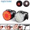 Bike Light Mini Warning Taillights Rechargeable Night Riding Safety Taillight COB Bicycle Front Rear Lamp LED Cycling Headlamp 7