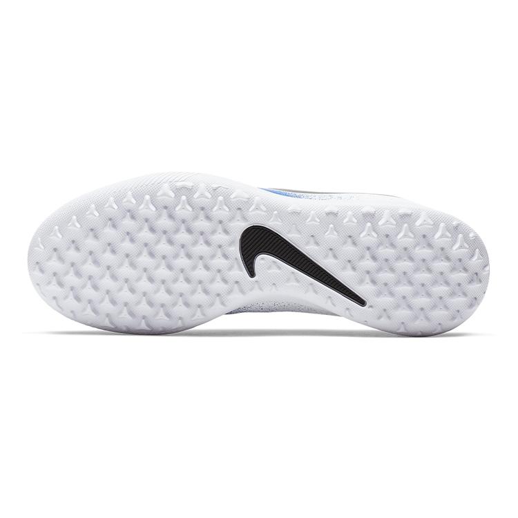 New Nike Phantom Venom Slip Resistant Cushioning Wear Resistant Coverage Low Top Kids' Soccer Shoes Blue White Kids' AO0400-104