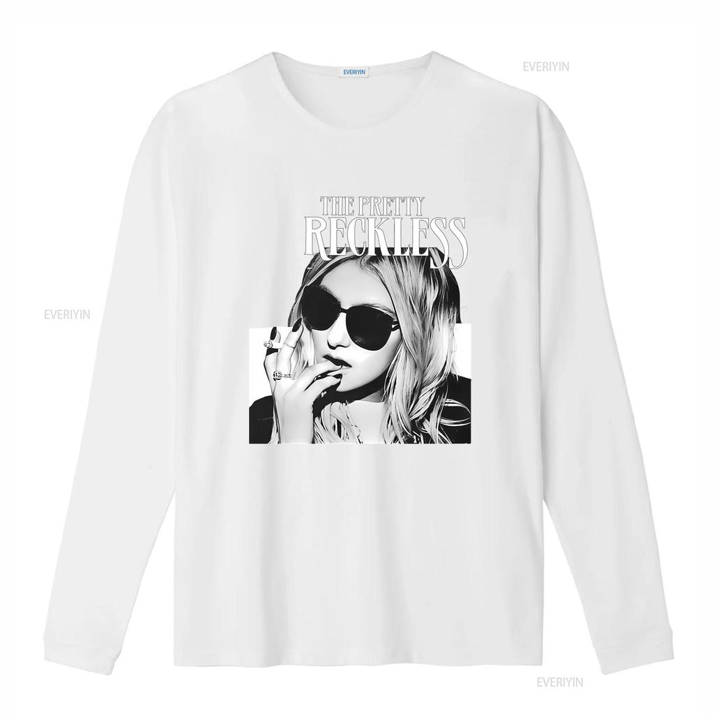 Stylish The Pretty Reckless Band T Shirt Available in Black Sizes S 2345XL vintage Washed homme designer clothes Slightly