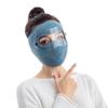 Winter Warm Full Face Mask with Neck & Ear Protection - Dustproof, Thickened, Windproof Cycling Mask for Cold Weather